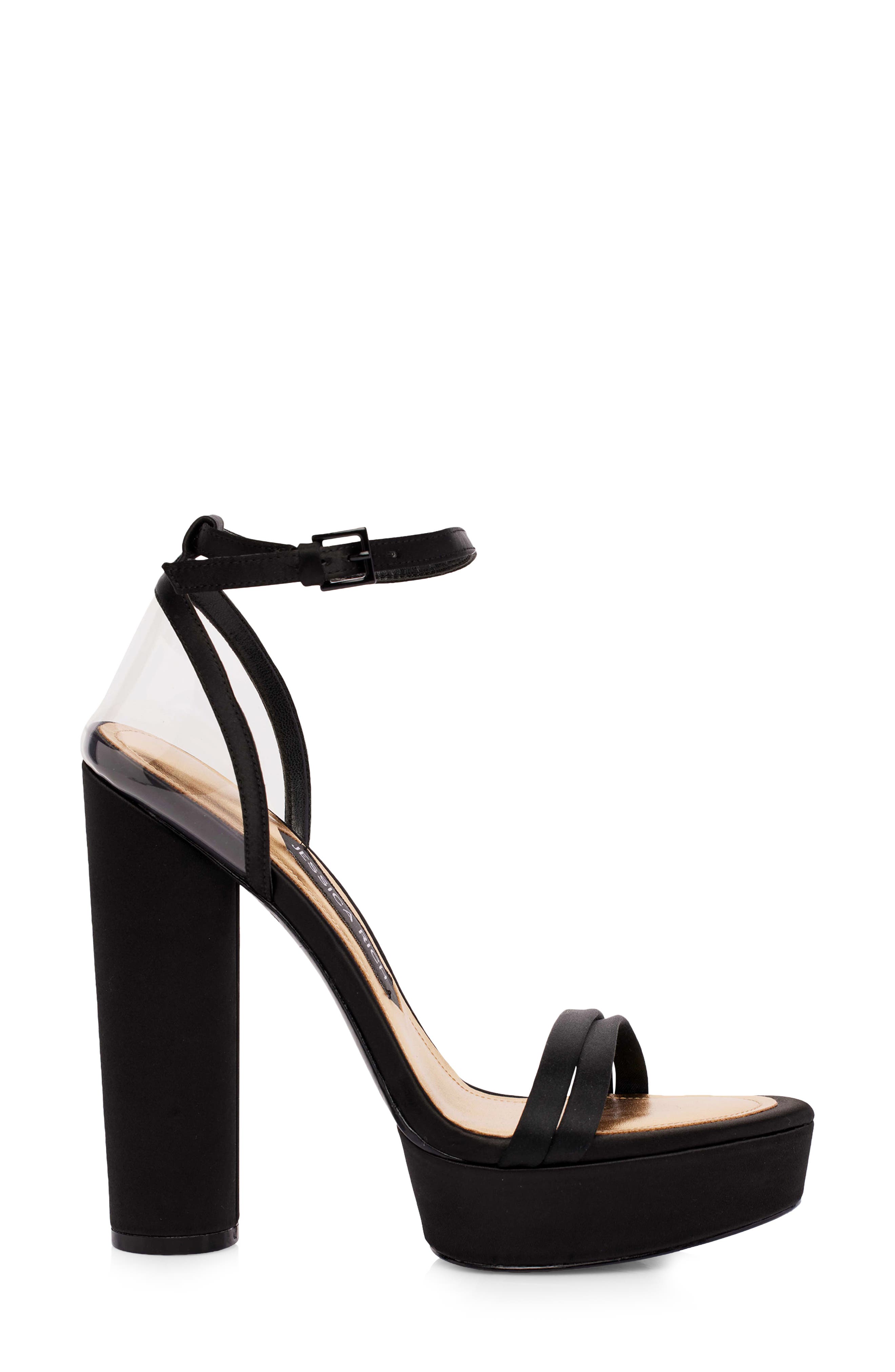JESSICA RICH Platform Sandal, Alternate, color, 