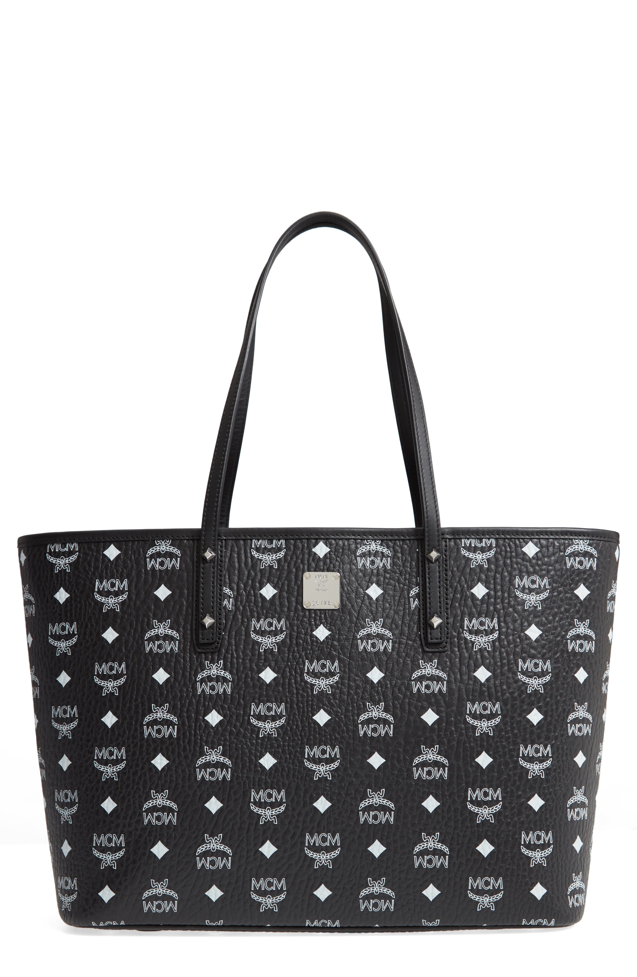 MCM Medium Anya Tote, Main, color, 