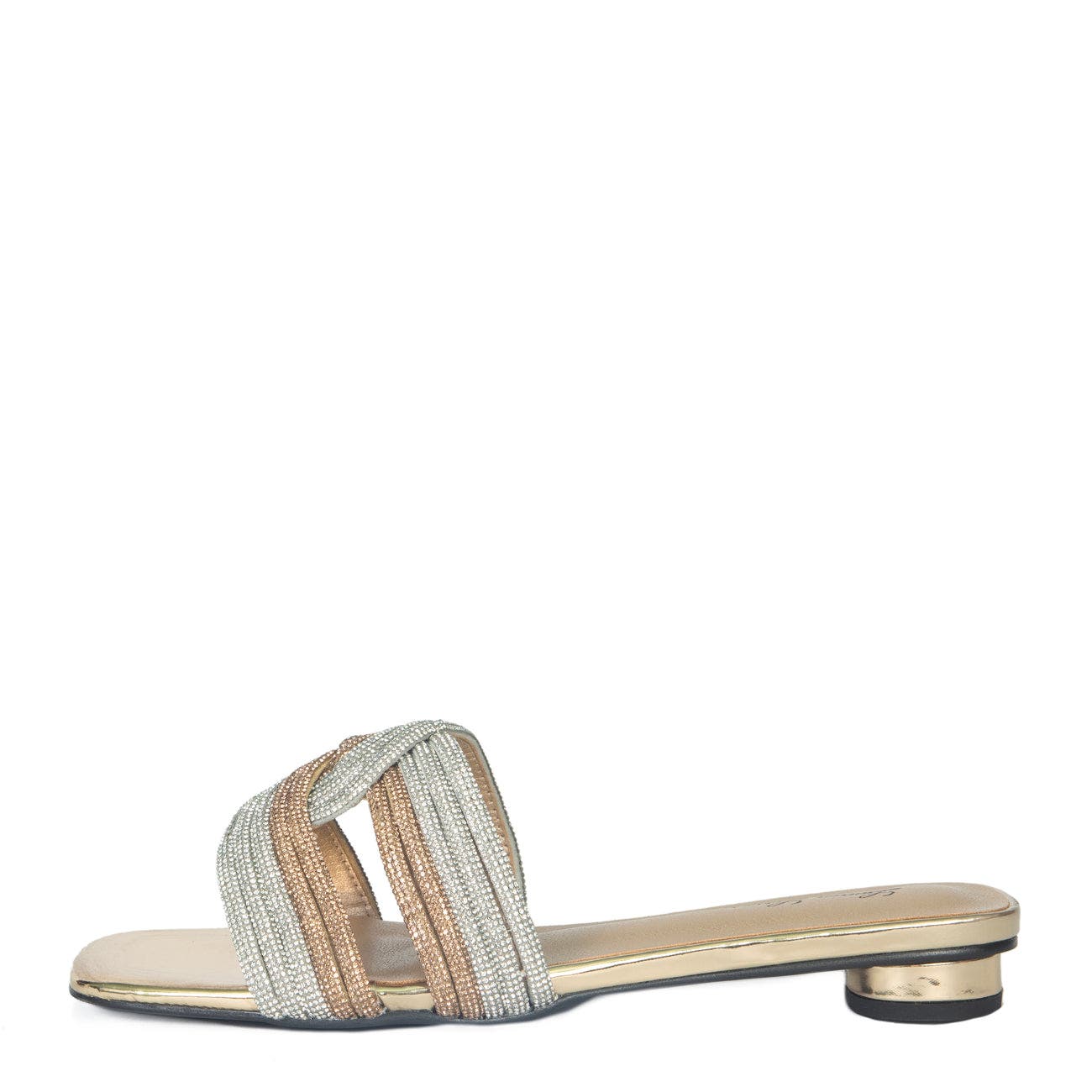 Becca Sandal, Alternate, color, GOLD
