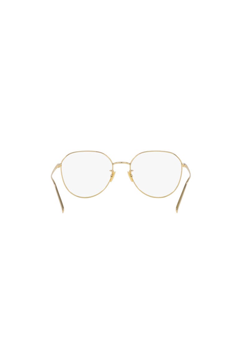 53mm Round optical glasses, Alternate, color, Gold