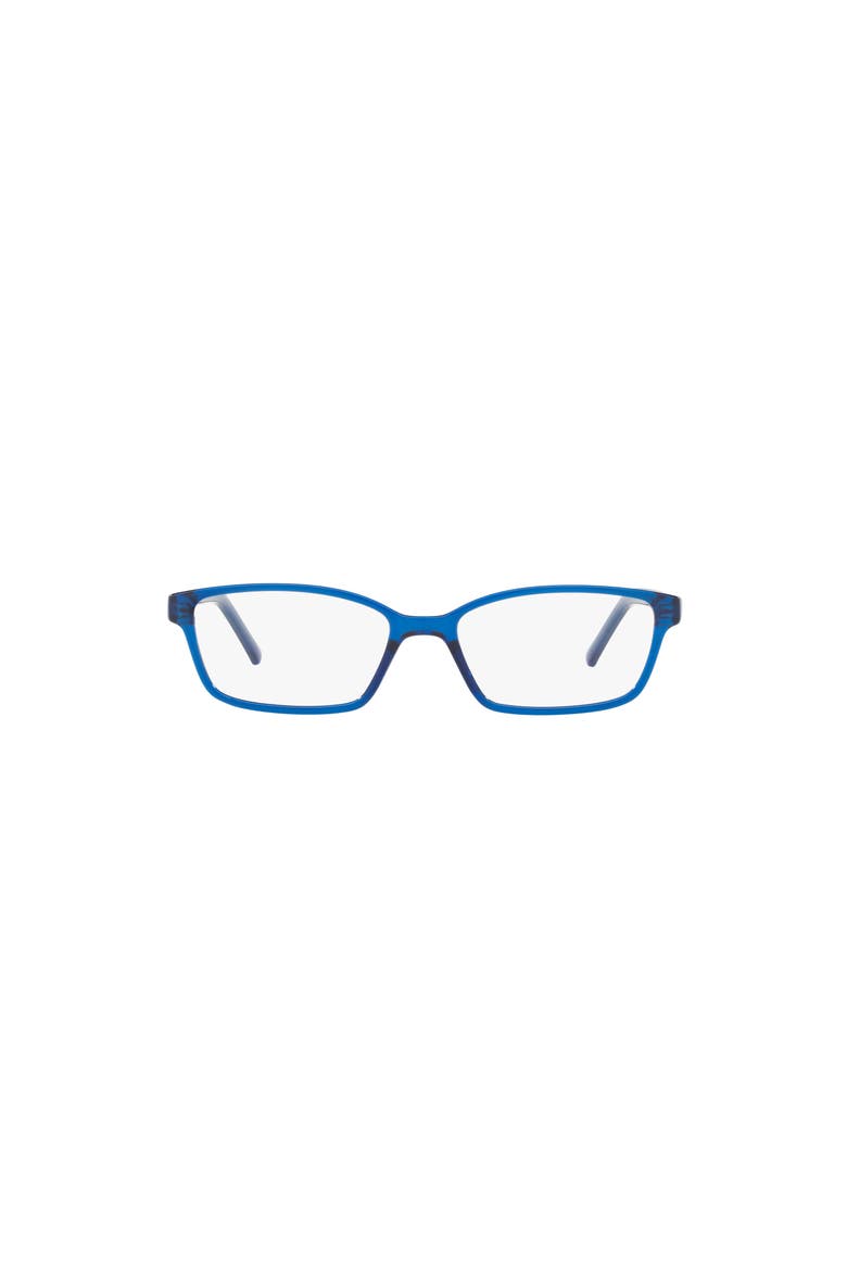 51mm Rectangle optical glasses, Alternate, color, Blue