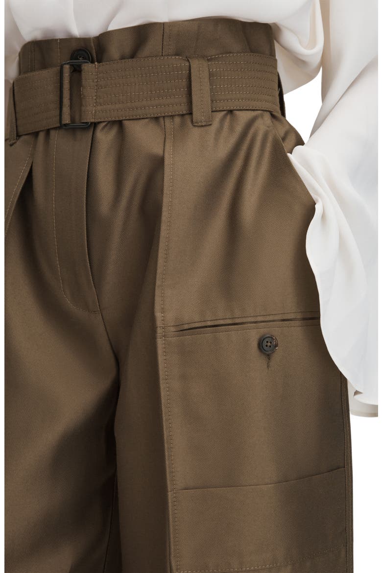 Maria Wide Leg Utility Pants, Alternate, color, KHAKI