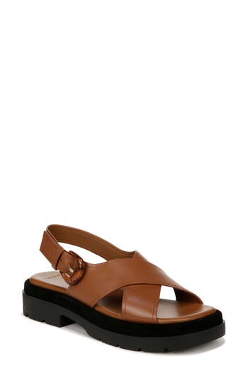 Vince Helena Slingback Sandal In Sequoiabrown