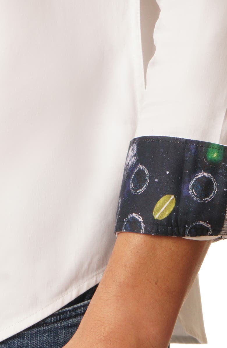 Robert Graham Mulford Long Sleeve Button Up Shirt, Alternate, color, White