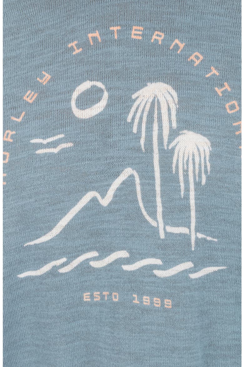 Passport Cotton Crewneck Sweater, Alternate, color, SAILING