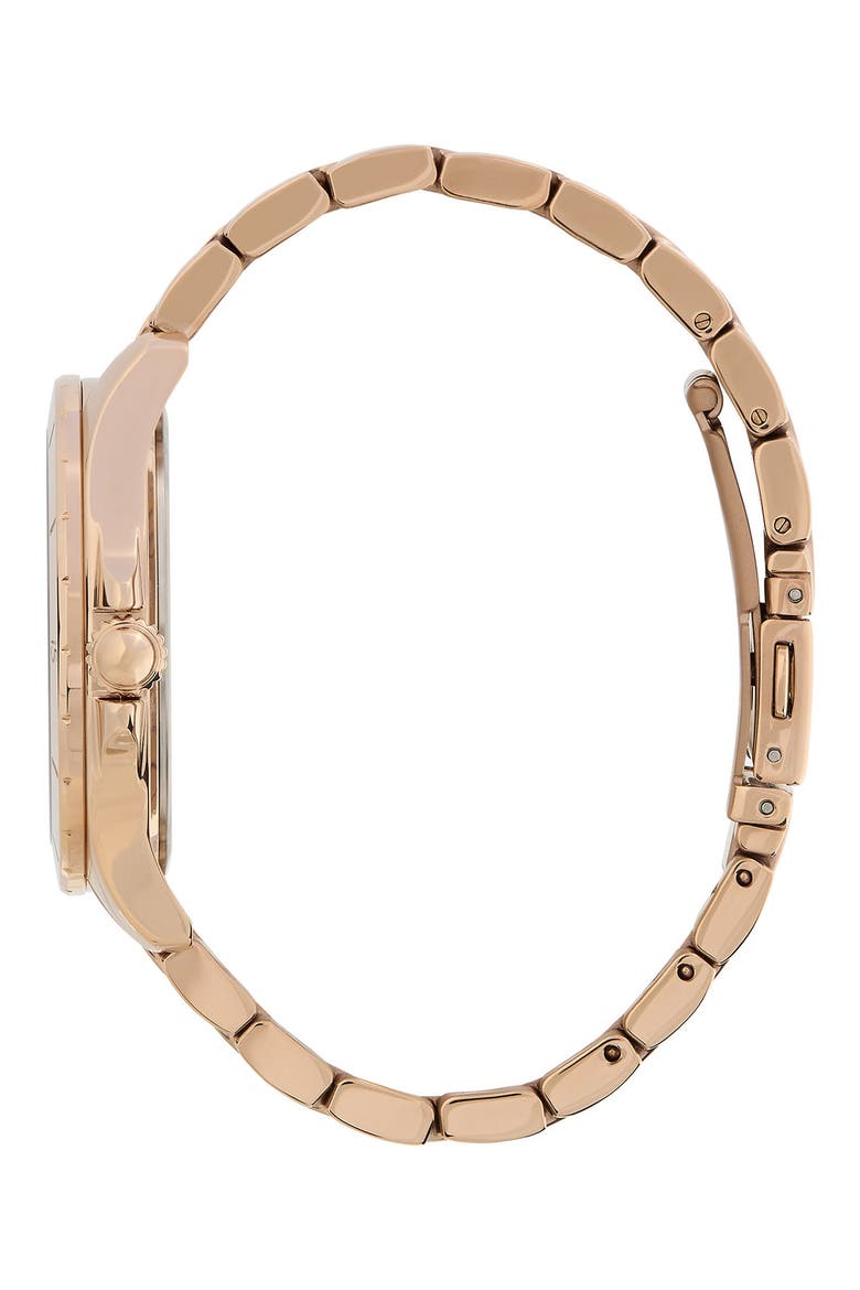 Sports Luxe Bracelet Watch, 36mm, Alternate, color, SILVER/ GOLD