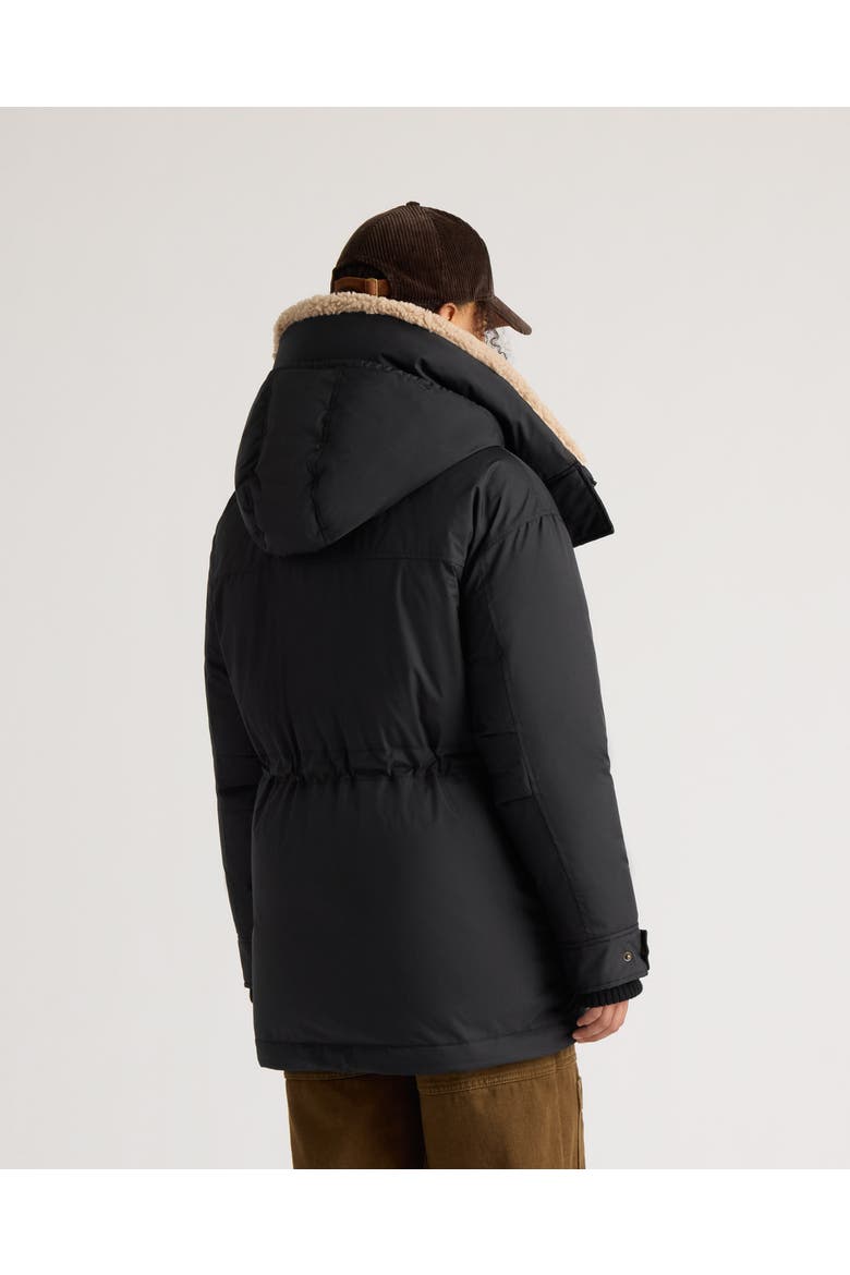 Womens Harfang Signature Parka, Alternate, color, BLACK