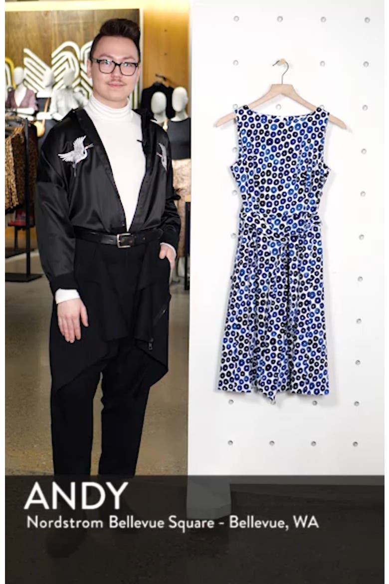 Neroli Print Fit & Flare Dress video