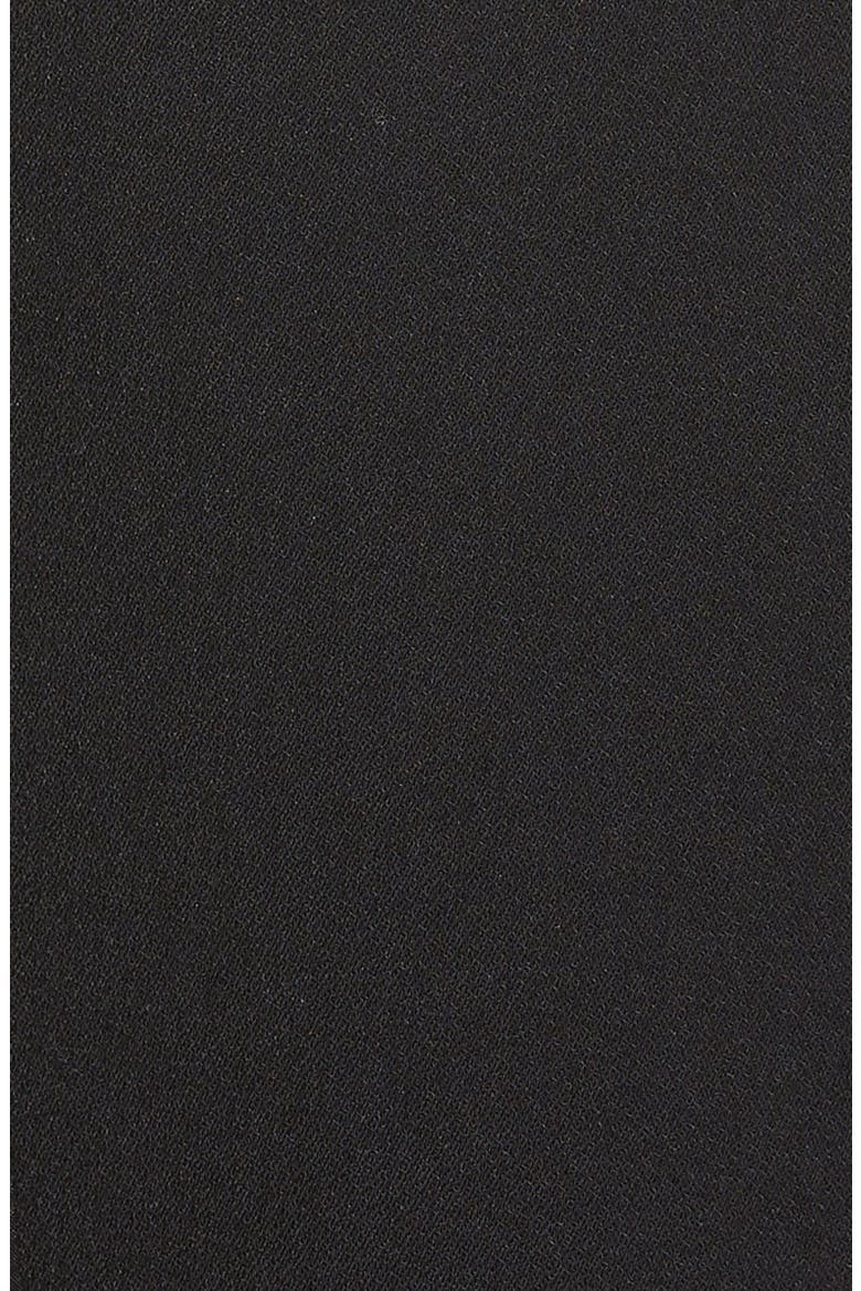 Denim 'Lilo' Tuxedo Pants, Alternate, color, BLACK