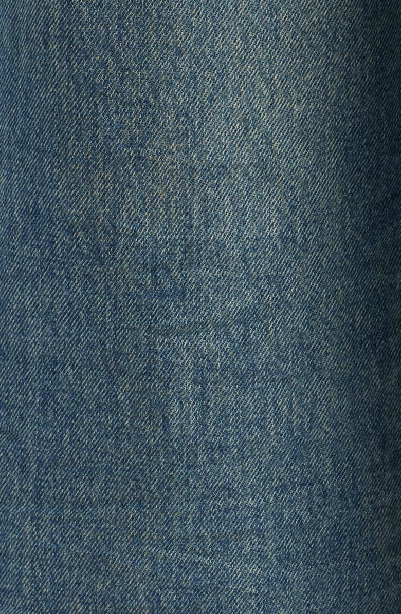 RtA Franco Ripped Wide Leg Jeans, Alternate, color, Muddy Sky