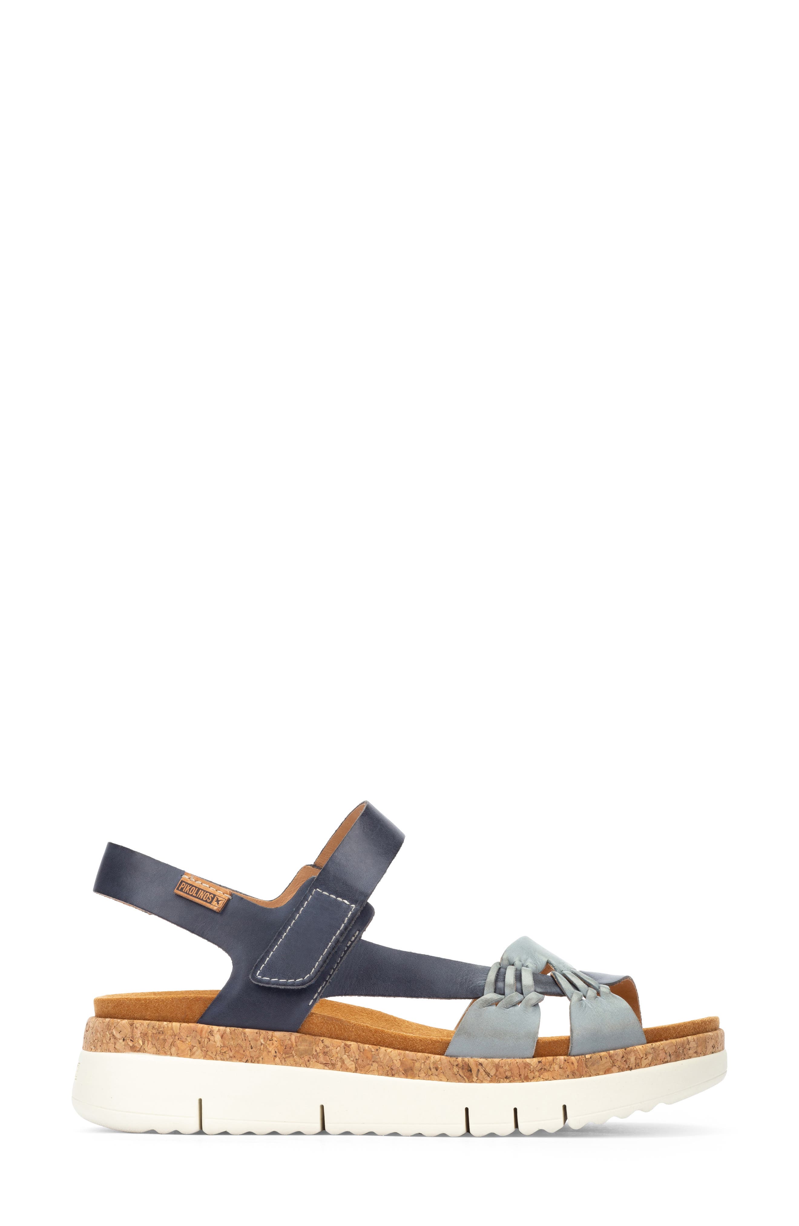Palma Wedge Sandal, Alternate, color, DENIM