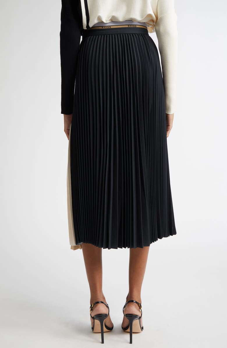 Reiss Iris Pleat Maxi Skirt, Alternate, color, 