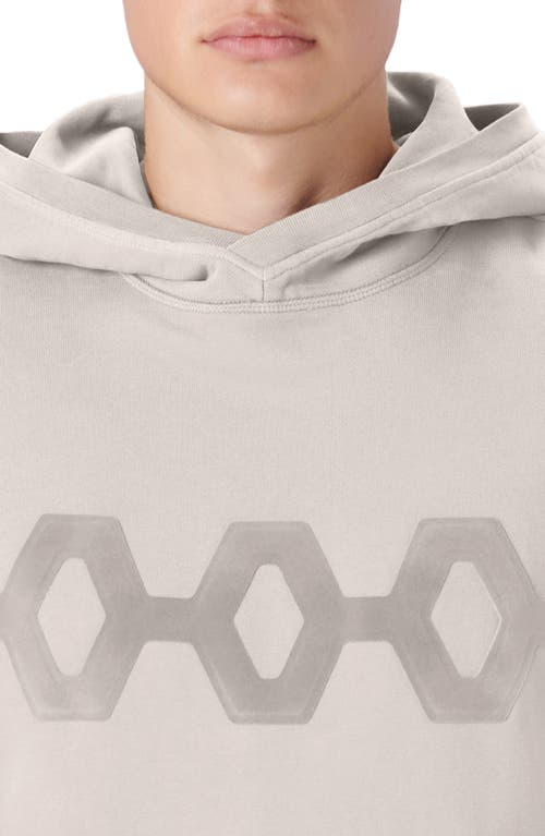 Bugatchi Comfort Organic Cotton Hoodie In Gray