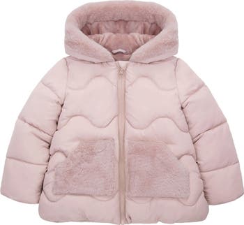 Soft Fleece Lined  Puffer Jacket