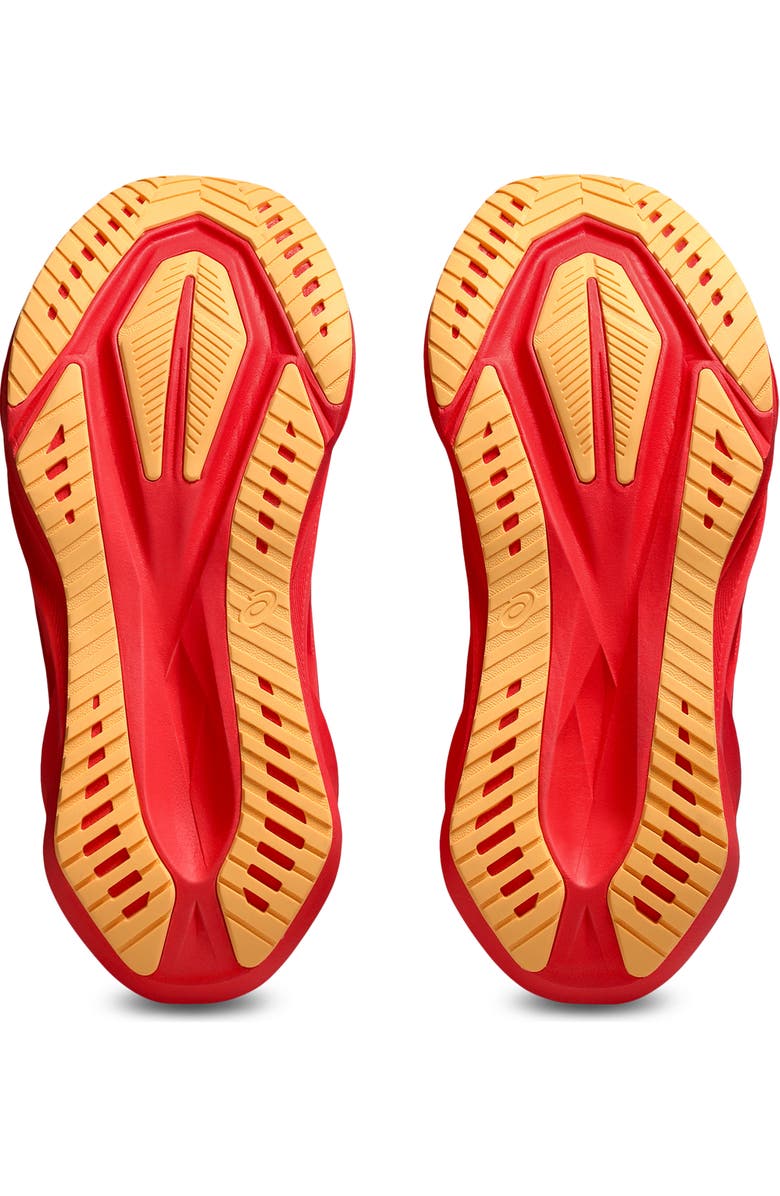 ASICS<sup>®</sup> NOVABLAST<sup>®</sup> 5 Running Shoe, Alternate, color, Flash Red/ Edo Purple