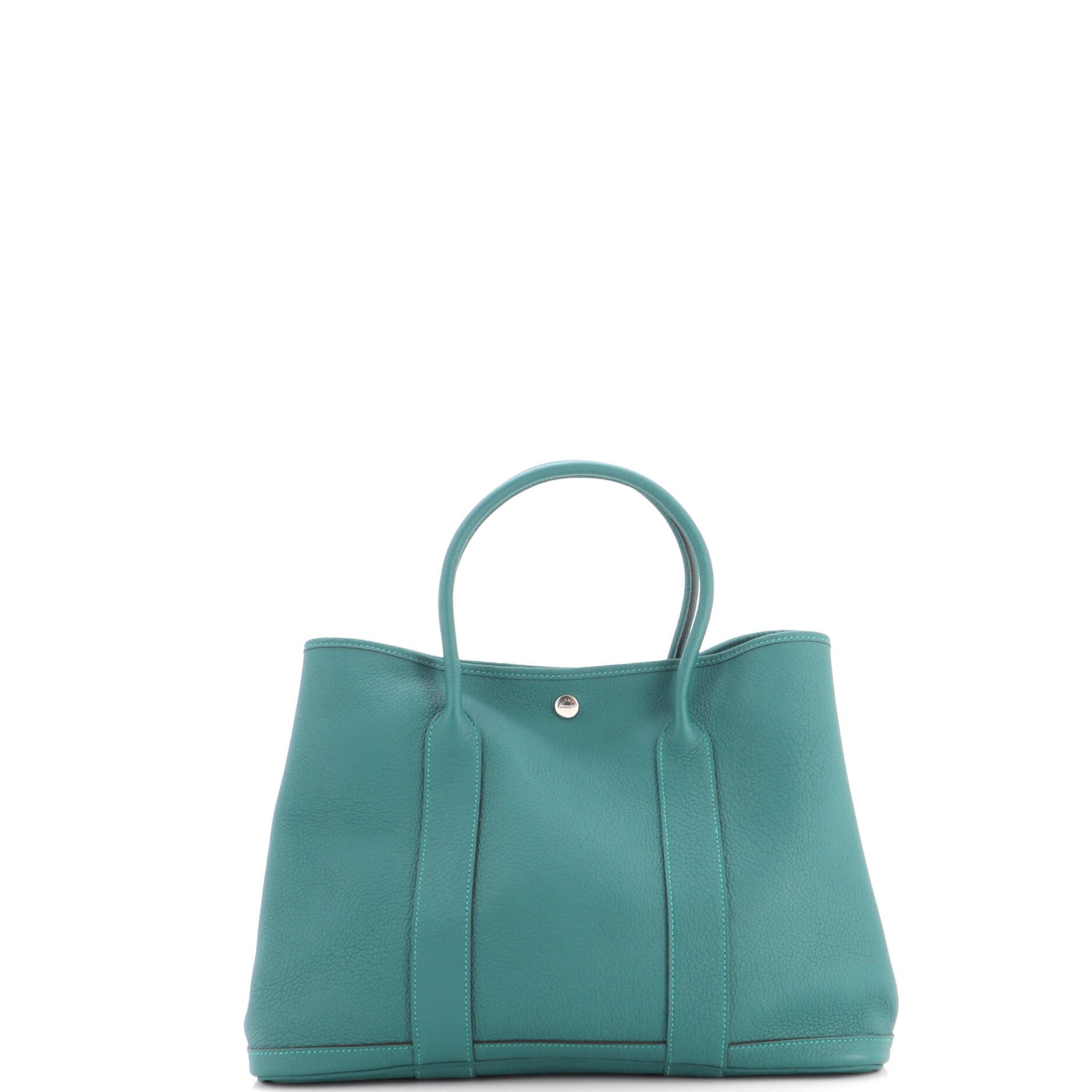 Garden Party Tote Leather 36, Alternate, color, Green