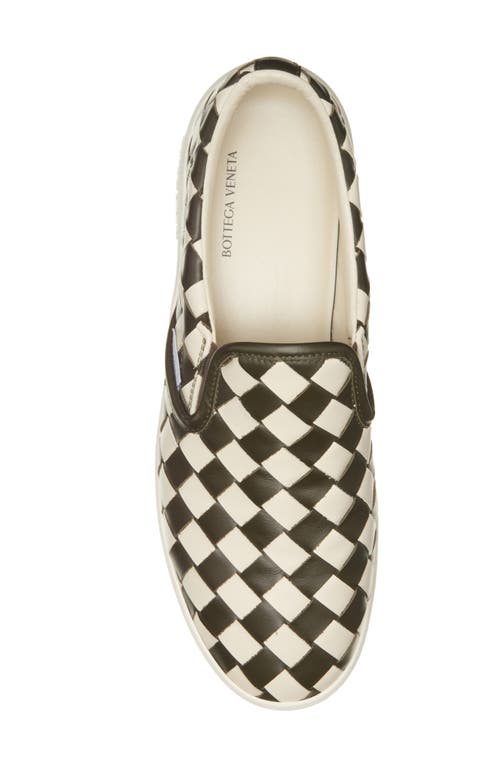 Bottega Veneta Men Sawyer Sneaker City Calfskin Bicolor In White