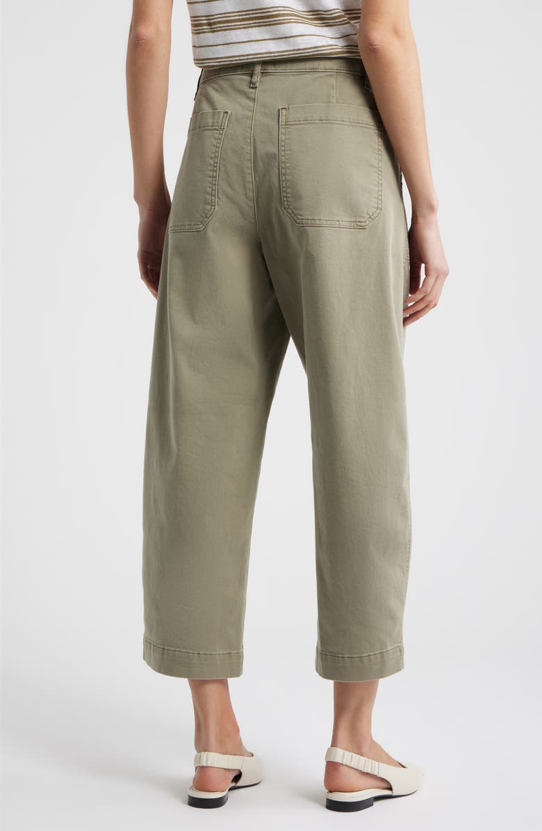 FRAME The Ranger Crop Wide Leg Utility Pants, Alternate, color, Thyme