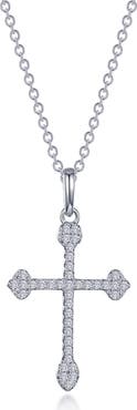 Lafonn Maltese Cross Pendant Necklace