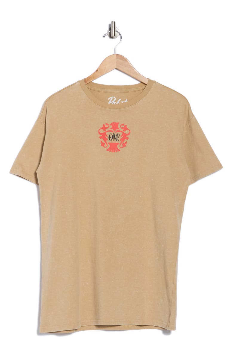 Philcos Old Milwaukee Race Cotton Graphic T-Shirt, Alternate, color, Sand Mineral