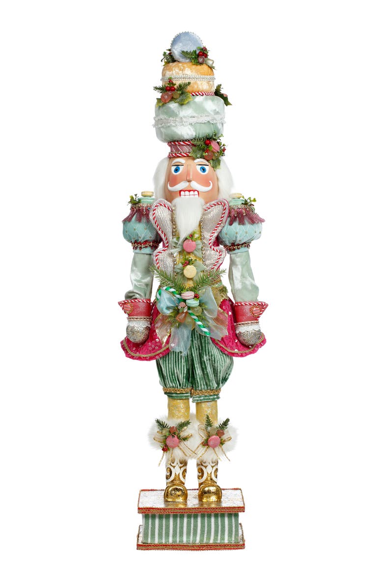 Macaron Nutcracker, Medium, Main, color, Light Blue