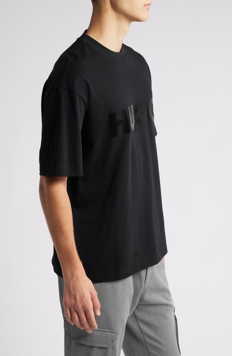 HUGO Dinkee Oversize Logo Graphic T-Shirt, Alternate, color, 