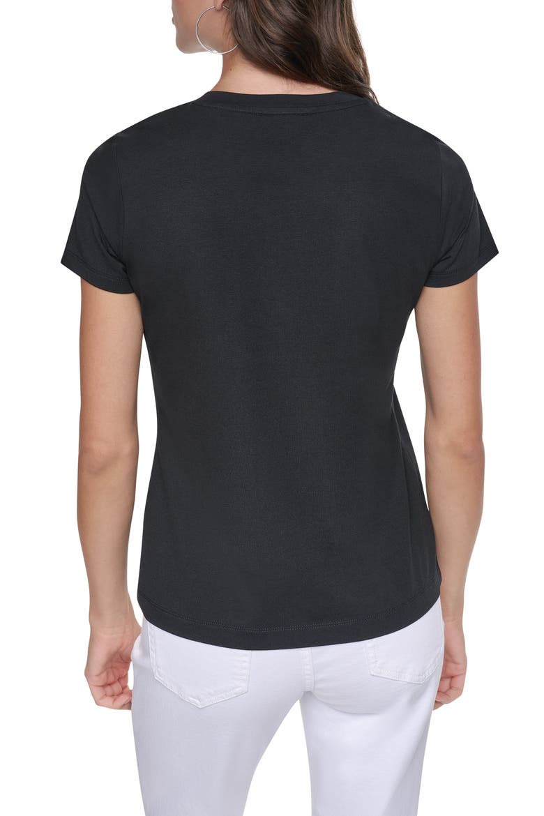 Central Park Steps Graphic T-Shirt, Alternate, color, BLACK