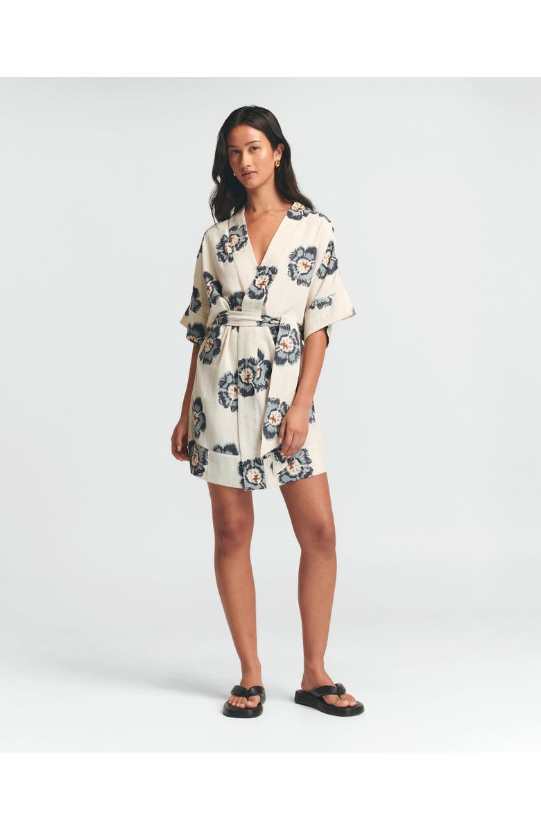 ST MRLO Elwood Dress, Alternate, color, Navy Floral