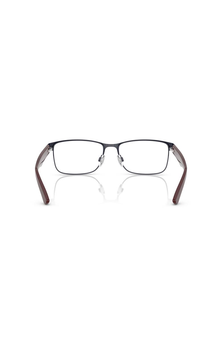 Polo Ralph Lauren 55mm Rectangle optical glasses, Alternate, color, Blue