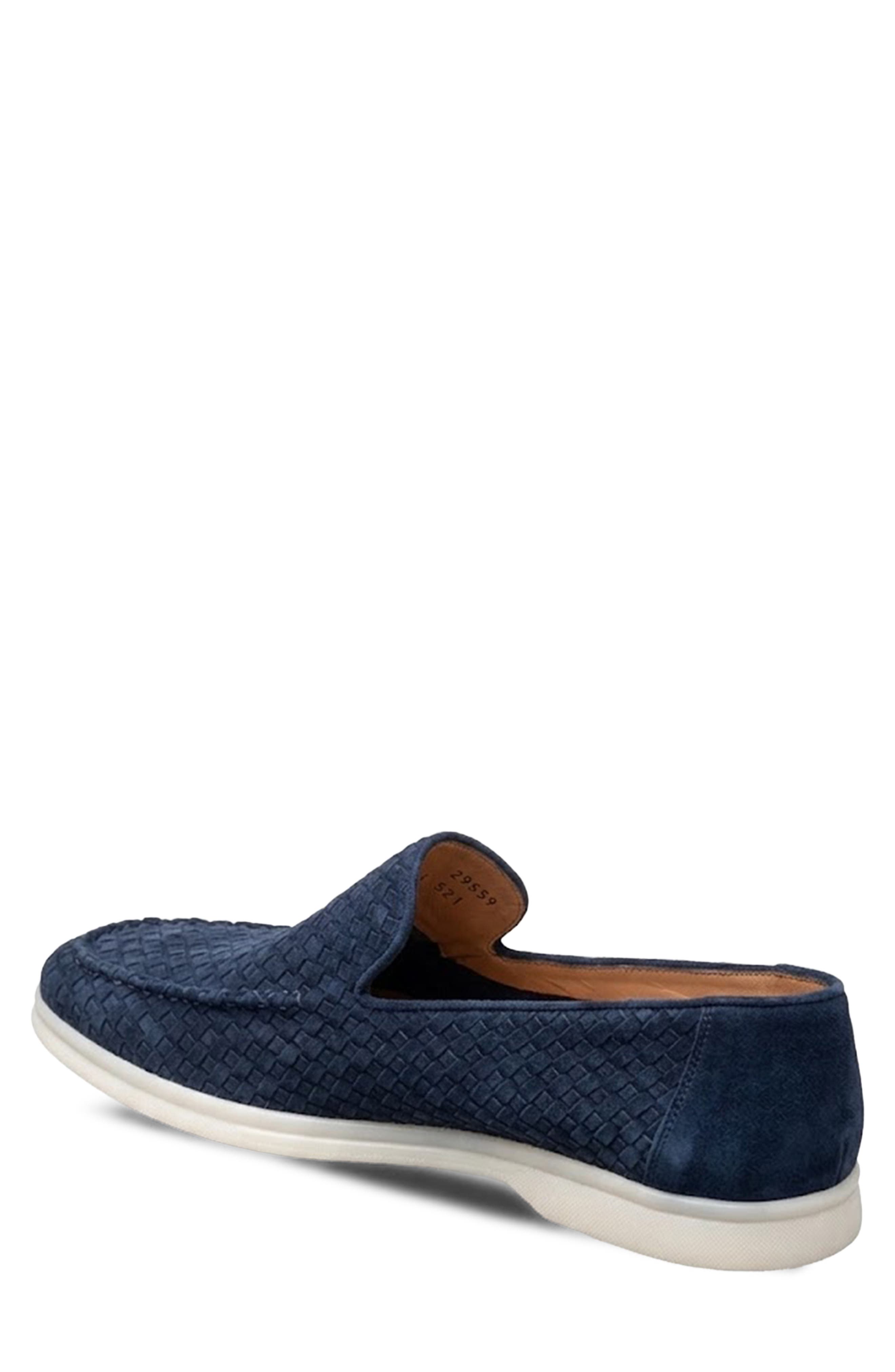 San Lucar Woven Loafer, Alternate, color, NAVY