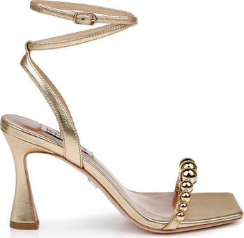 Cailey Ankle Strap Metallic Sandal