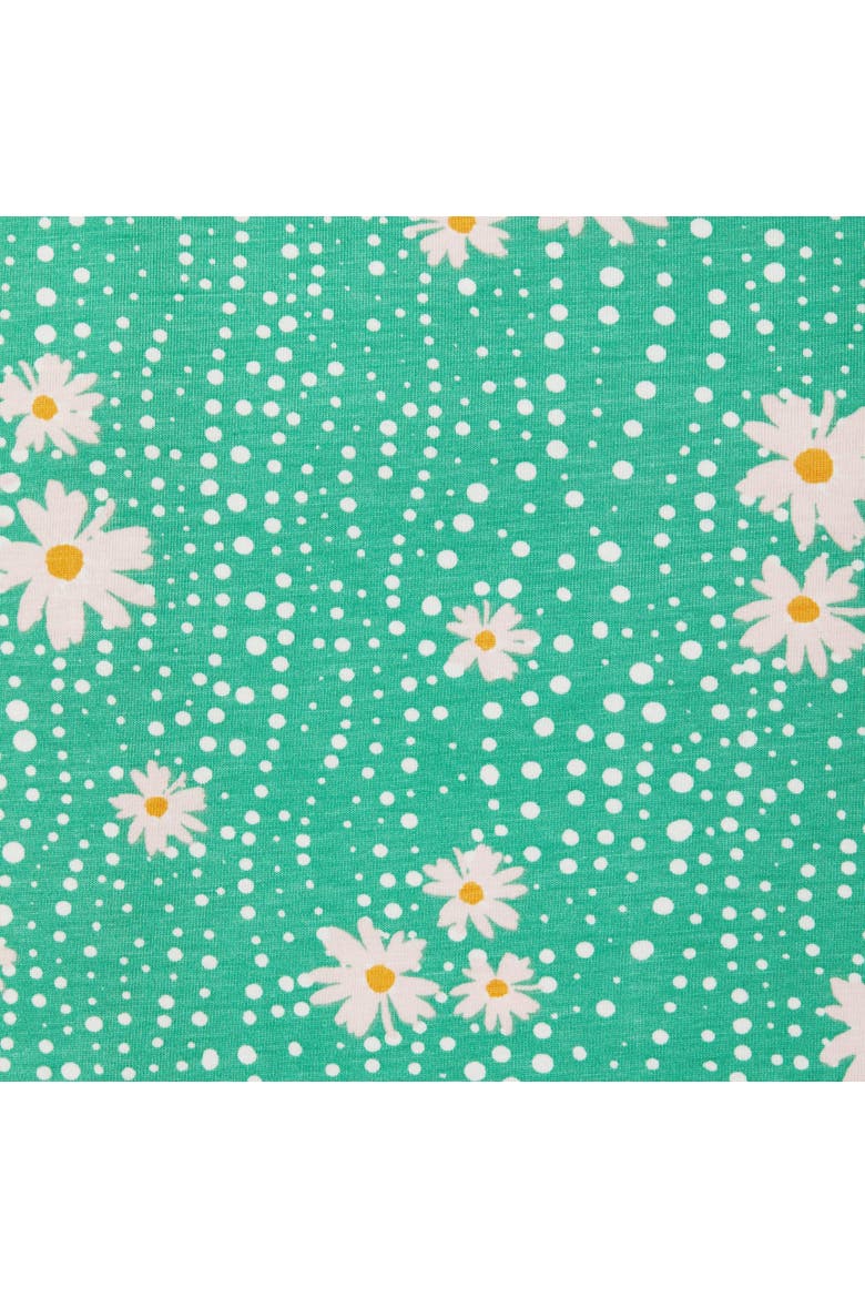 Pima Knit Capri Set, Alternate, color, Lazy Daisy