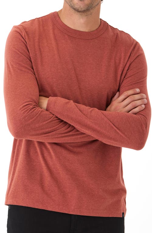 Threads 4 Thought Tucker Long Sleeve T-shirt In Auburn