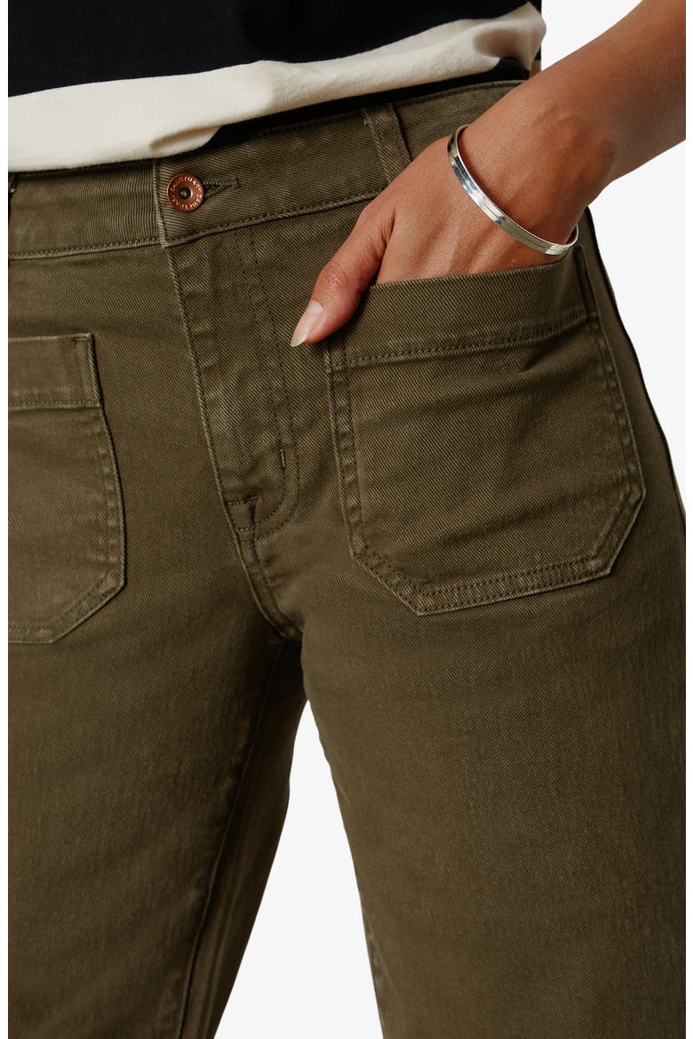 The Marine Crop Denim Pants, Alternate, color, FATIGUE