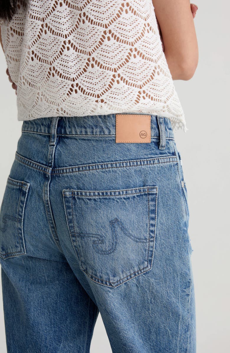 AG Brinley Mid Rise Straight Leg Jeans, Alternate, color, Reserva