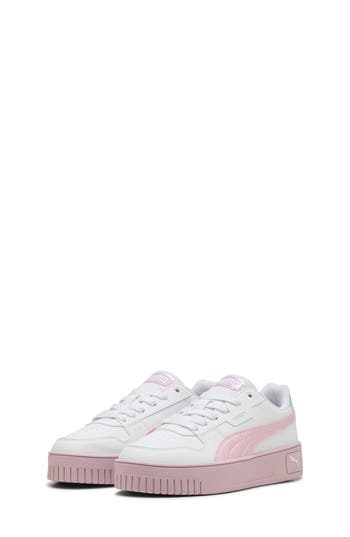 Puma Kids' Carina Street Platform Sneaker In Pink