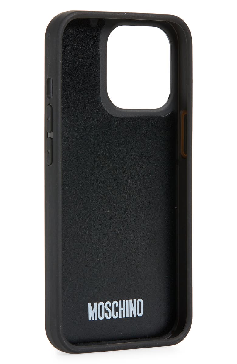 Moschino Bear Mirror iPhone 13 Pro Max Case, Alternate, color, 