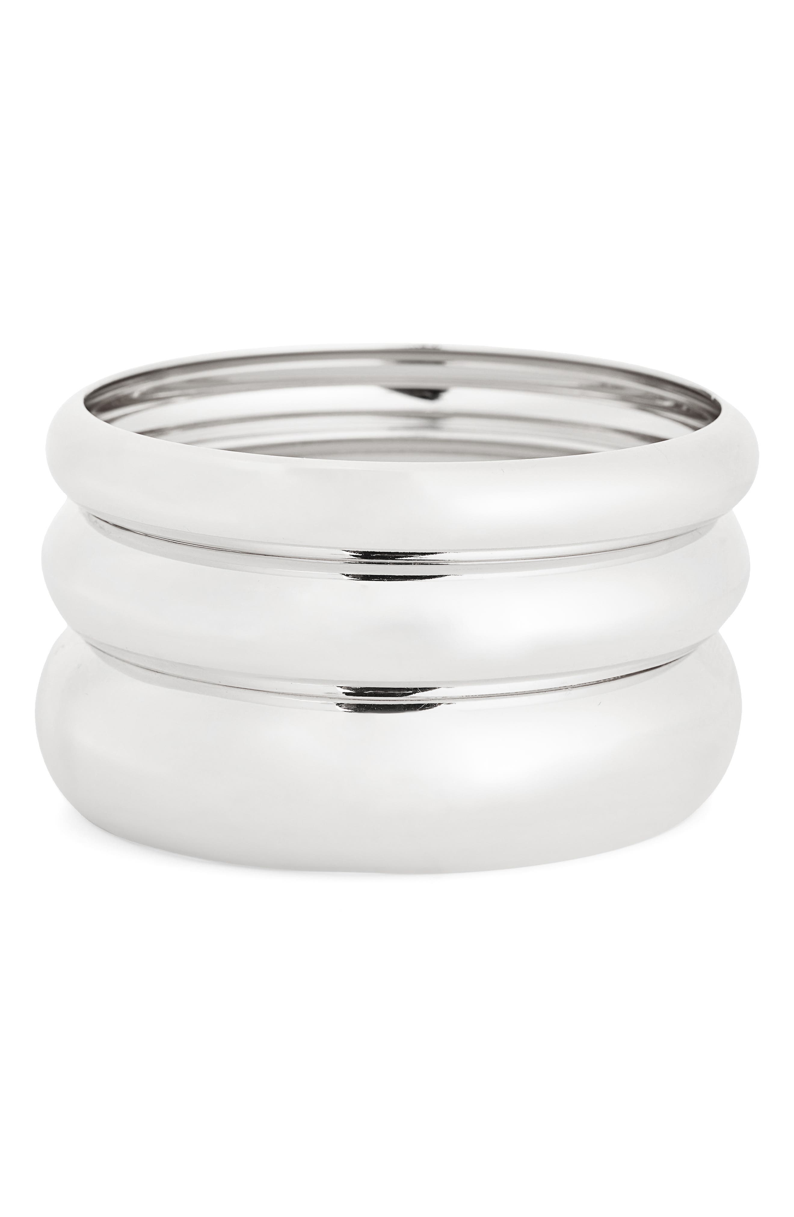 NORDSTROM RACK 3-Pack Smooth Bangle Set