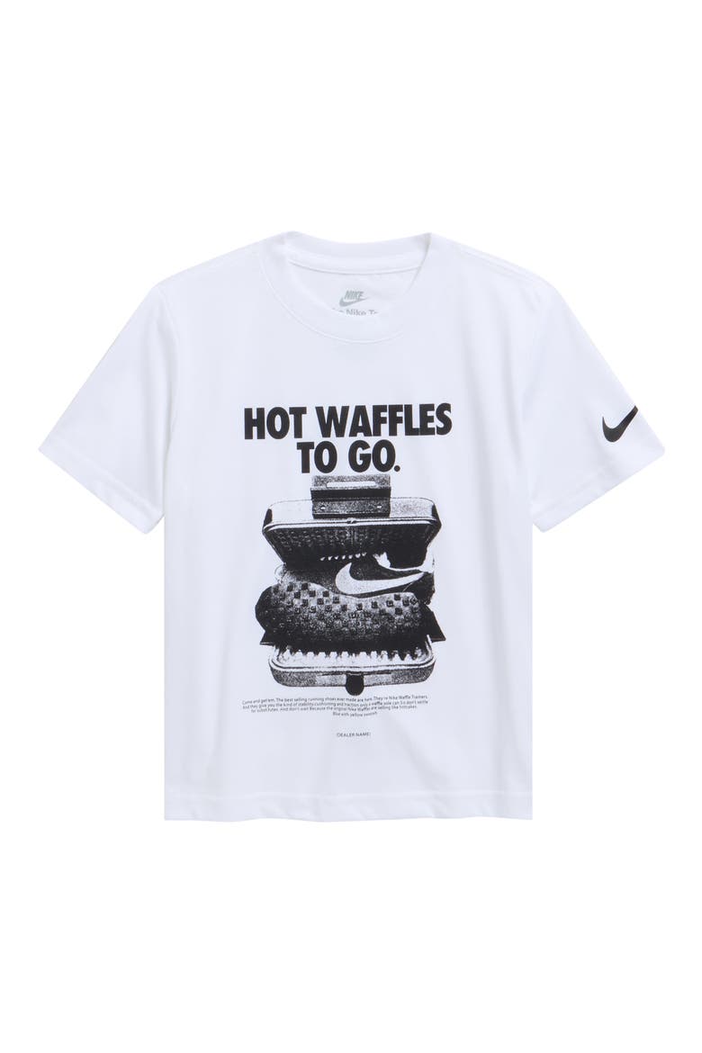 Kids' Waffles to Go Graphic T-Shirt, Main, color, WHITE