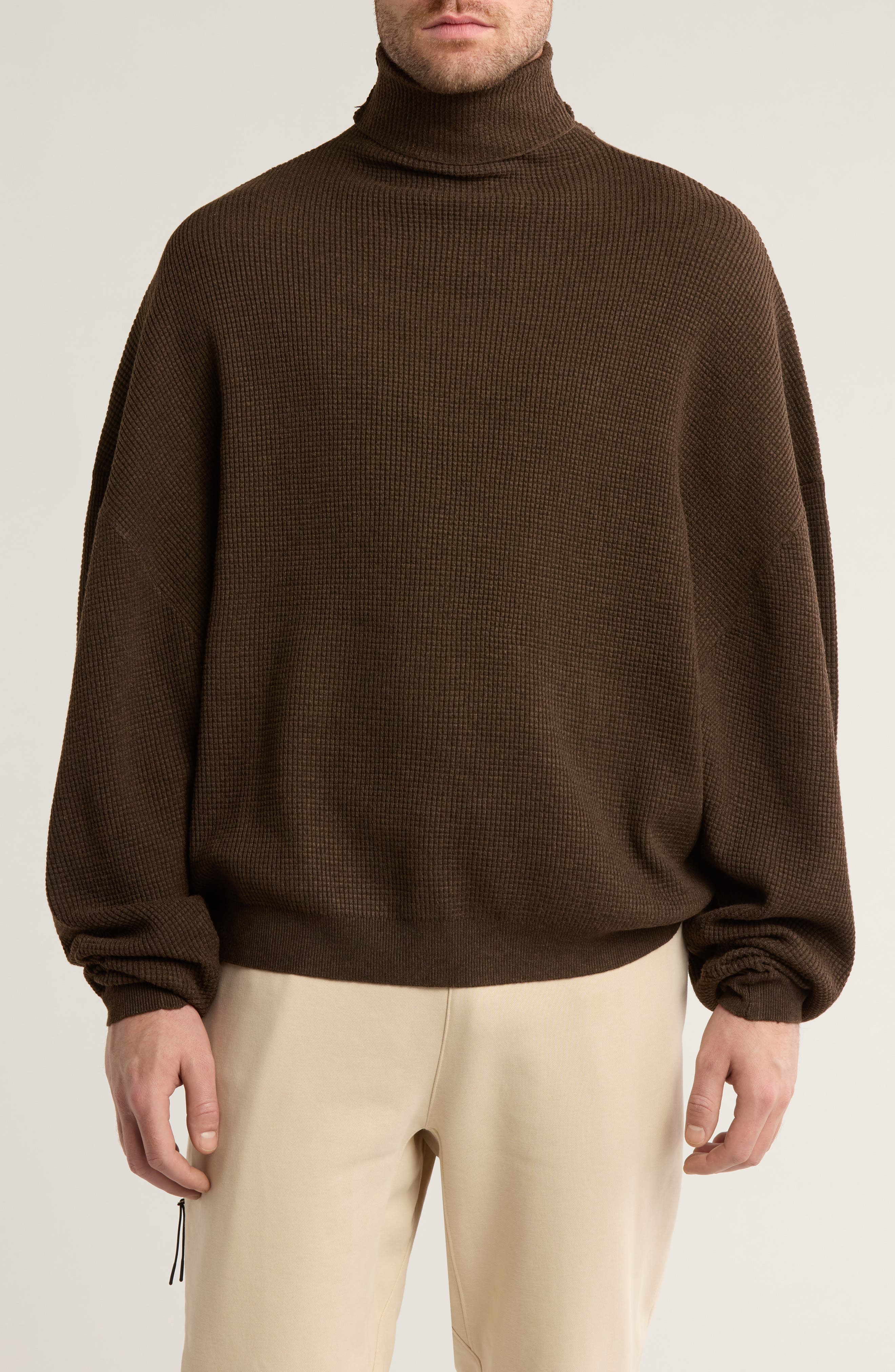 Fear of God Essentials Gender Inclusive Waffle Knit Turtleneck