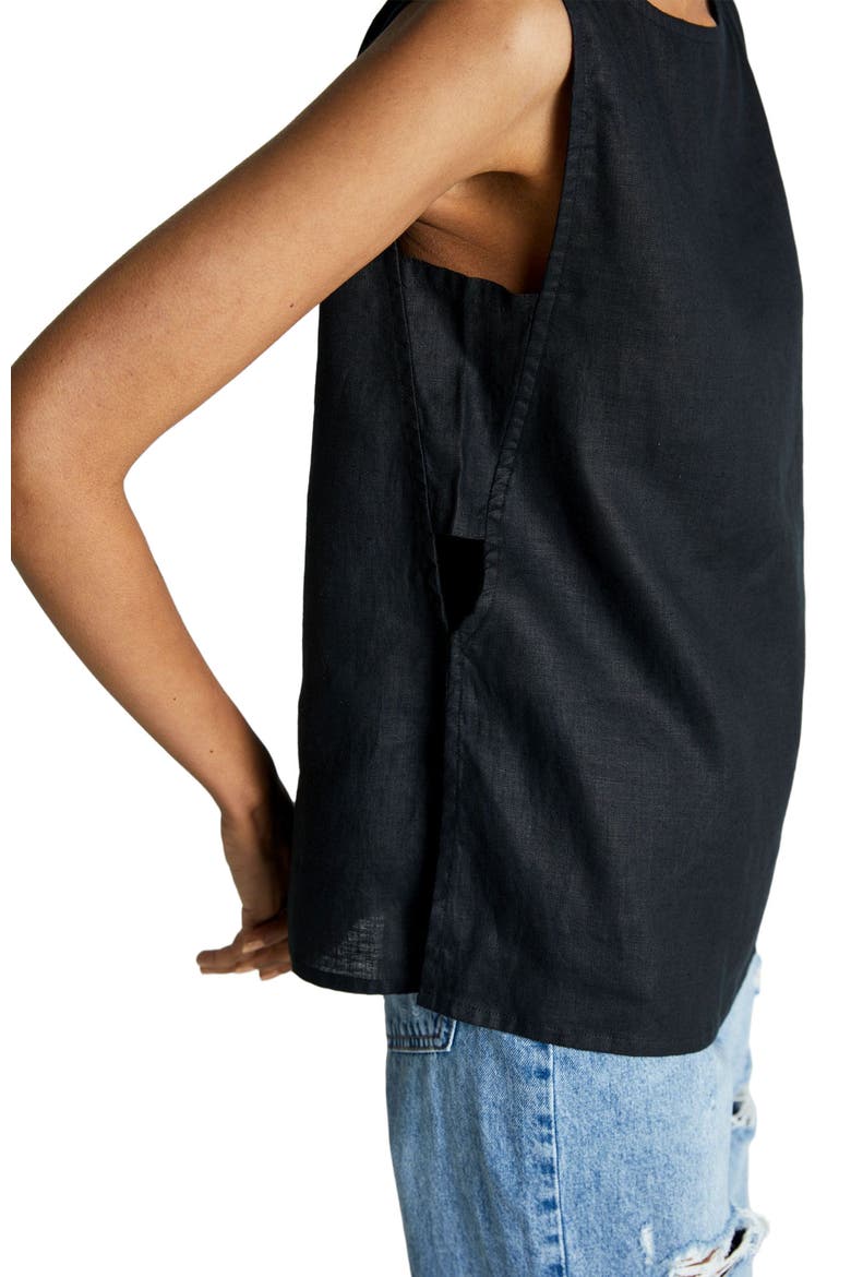 The Back in Business Top, Alternate, color, Black