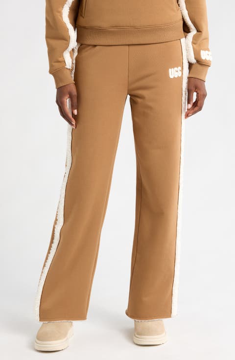 BROWN BONDED JOG PANTS, BABY BROWN BONDED JOG PANTS, BABY
