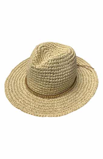 MARCUS ADLER Straw Panama
