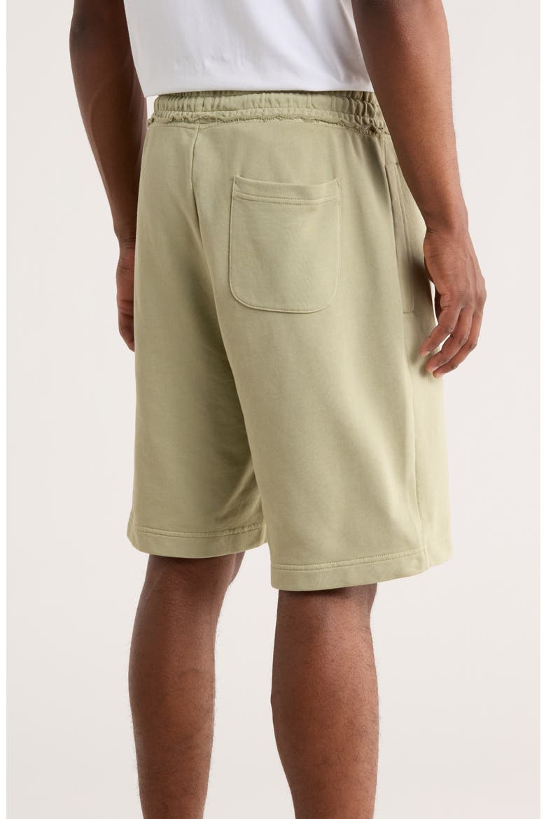 Distrell Cotton Shorts, Alternate, color, GREEN