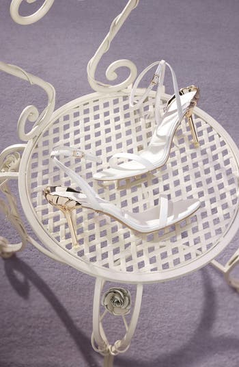 【ALDO x Disney】ラフィア メタル アースラ ストラップサンダル ALDO x Disney】ラフィア メタル アースラ ストラップサンダル