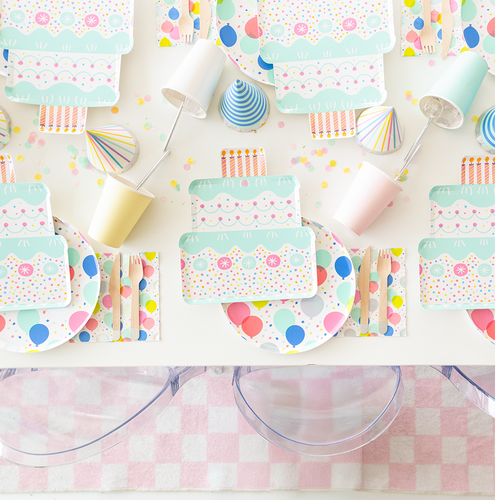 Daydream Society It's A Birthday Cake Large Plates In Assorted Pre-pack