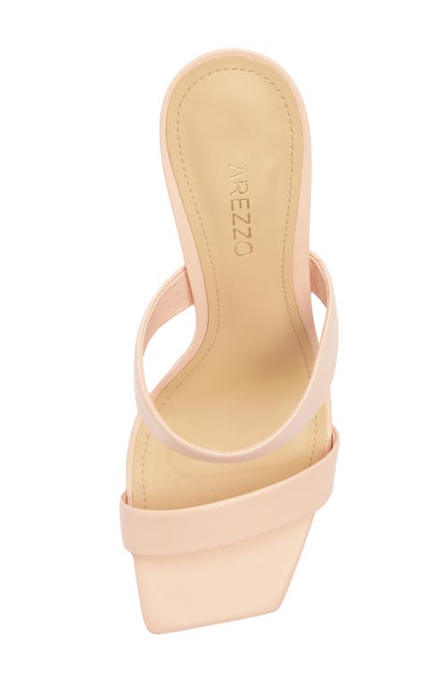 Arezzo Gianna High Slide Sandal In Neutral
