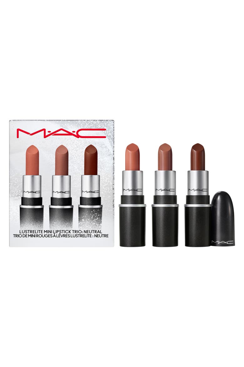 Lustrelite Lipstick Trio $45 Value, Main, color, NEUTRAL