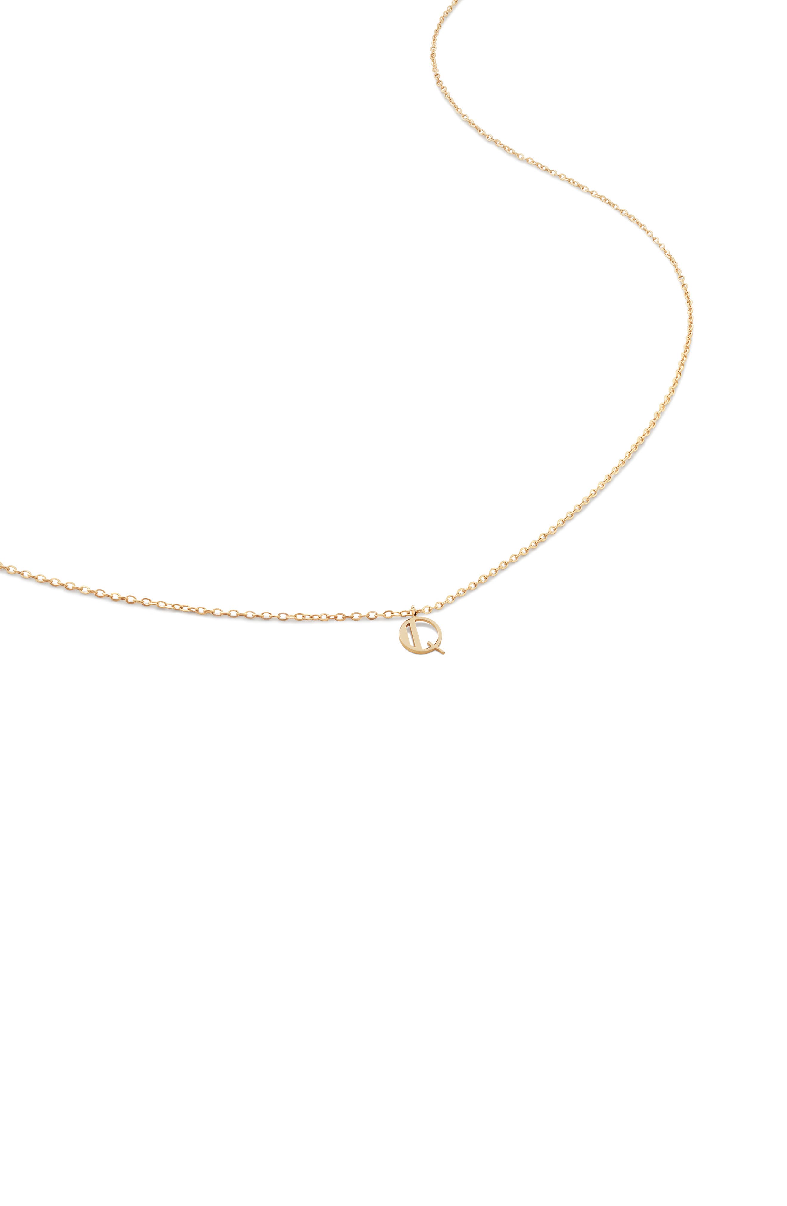 14KT SOLID GOLD - Q
