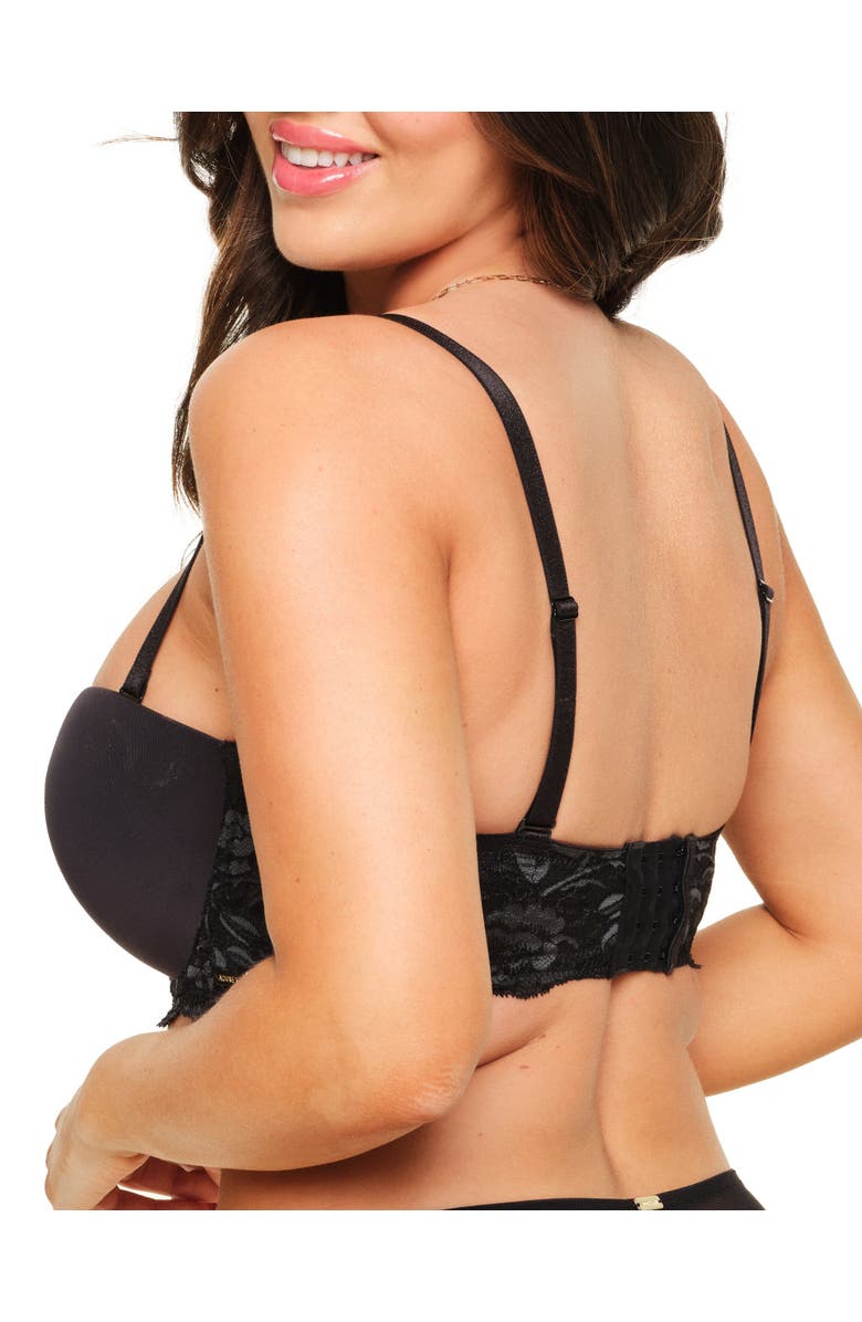 Adore Me Lyza Push Up Balconette Bra, Alternate, color, 